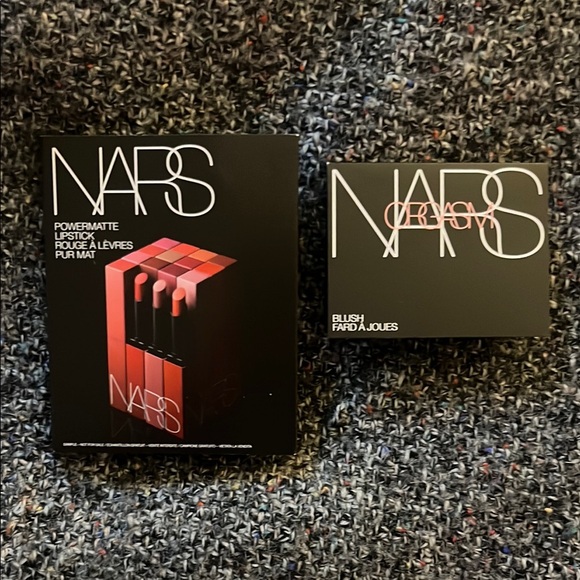 NARS Powermatte Lipstick and Blush Sample Set NWT - Picture 1 of 7